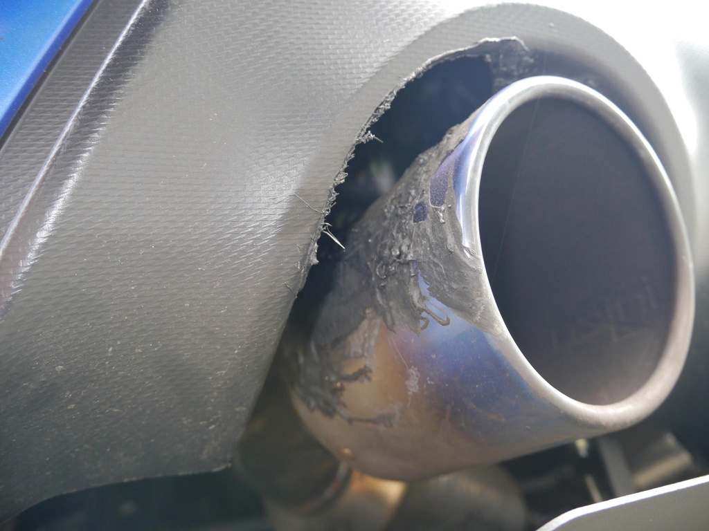 Exhaust Cutout Cover, Passenger Side- BRZ/FRS/GT86 | Verus Engineering